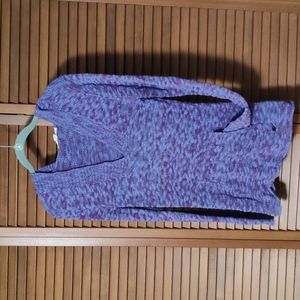 Boho heathered hoodie sweater pullover with pockets